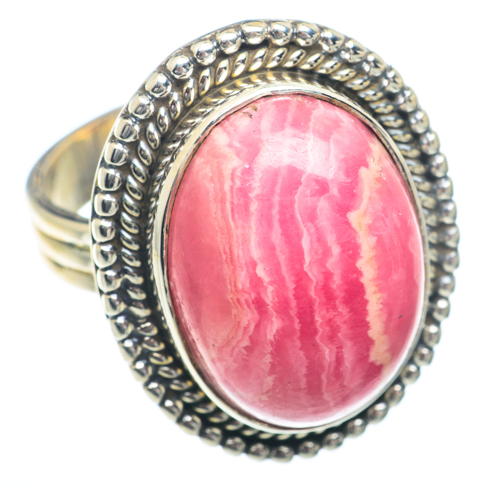 Rhodochrosite Rings handcrafted by Ana Silver Co - RING73326