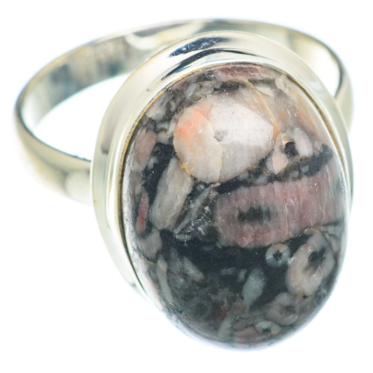 Crinoid Fossil Rings handcrafted by Ana Silver Co - RING73355