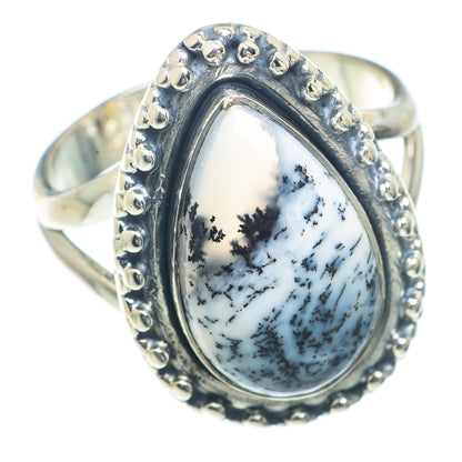 Dendritic Opal Rings handcrafted by Ana Silver Co - RING73372