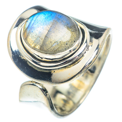 Labradorite Rings handcrafted by Ana Silver Co - RING73378