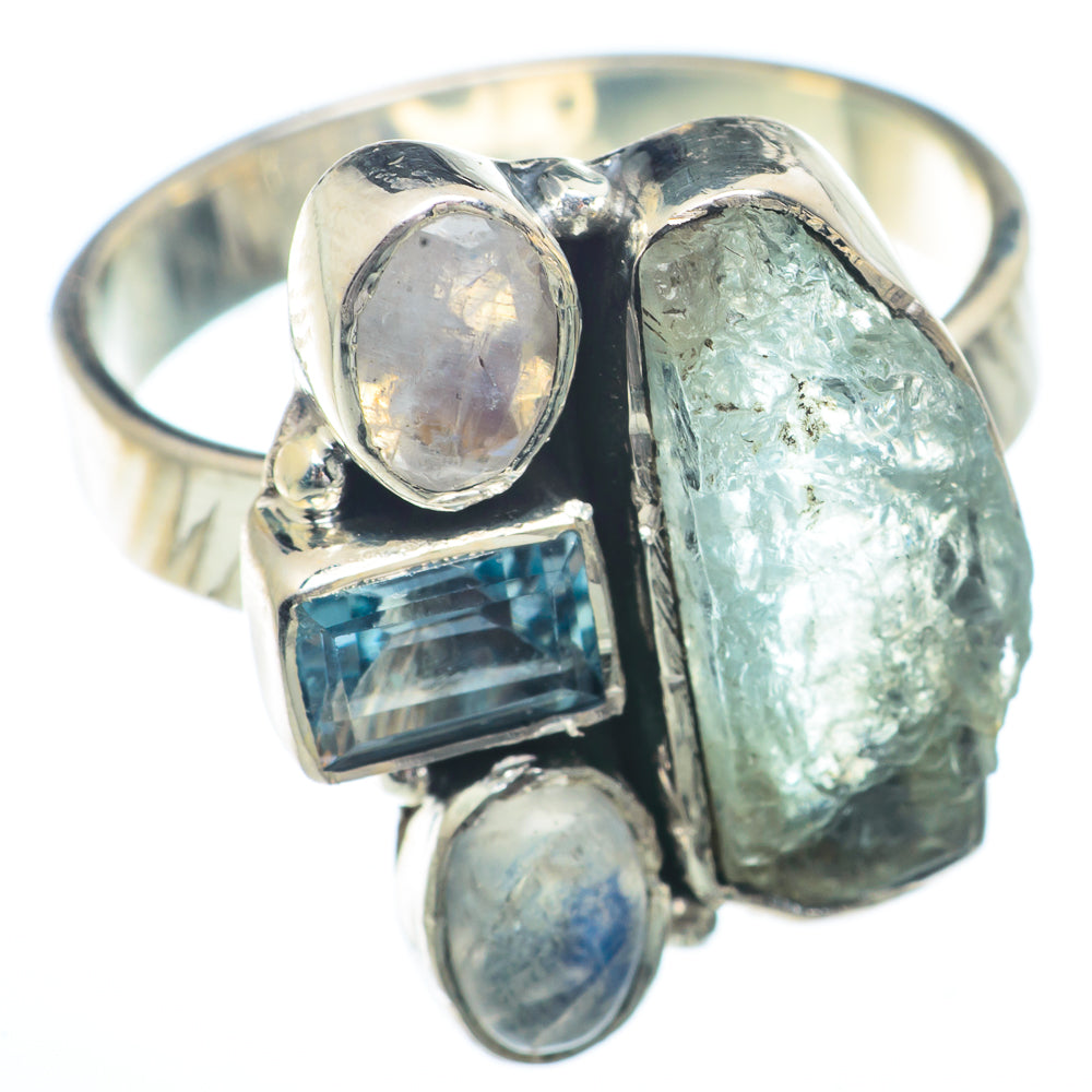 Aquamarine Rings handcrafted by Ana Silver Co - RING73381