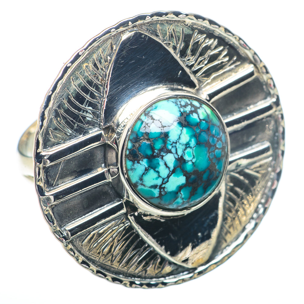Blue Topaz Rings handcrafted by Ana Silver Co - RING73388