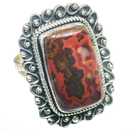 Moroccan Agate Rings handcrafted by Ana Silver Co - RING73390