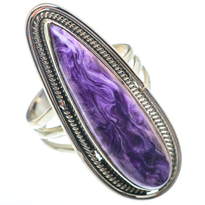 Charoite Rings handcrafted by Ana Silver Co - RING73400