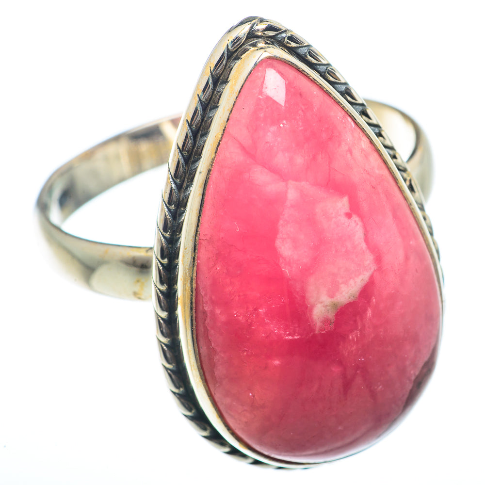 Rhodochrosite Rings handcrafted by Ana Silver Co - RING73432