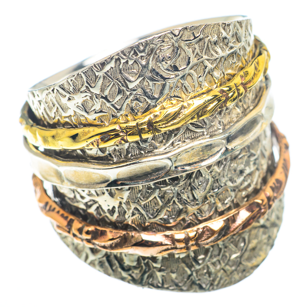 Meditation Spinner Rings handcrafted by Ana Silver Co - RING73439