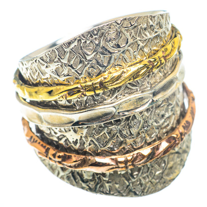 Meditation Spinner Rings handcrafted by Ana Silver Co - RING73439