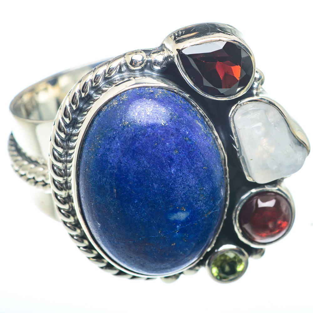 Lapis Lazuli Rings handcrafted by Ana Silver Co - RING73457