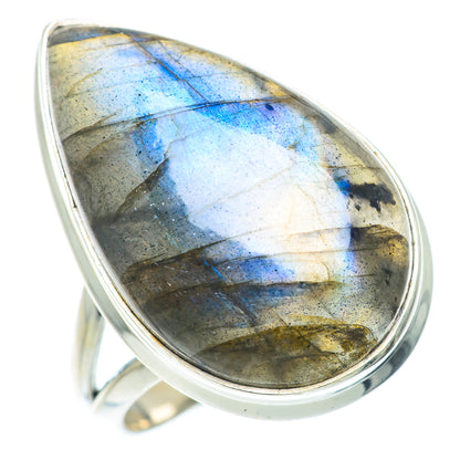 Labradorite Rings handcrafted by Ana Silver Co - RING73459