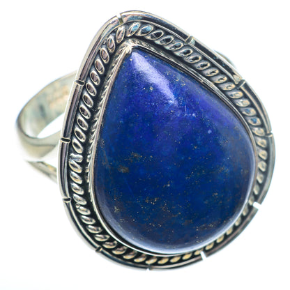 Lapis Lazuli Rings handcrafted by Ana Silver Co - RING73477