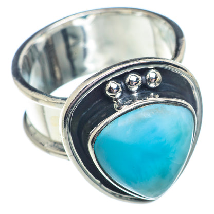 Larimar Rings handcrafted by Ana Silver Co - RING73479
