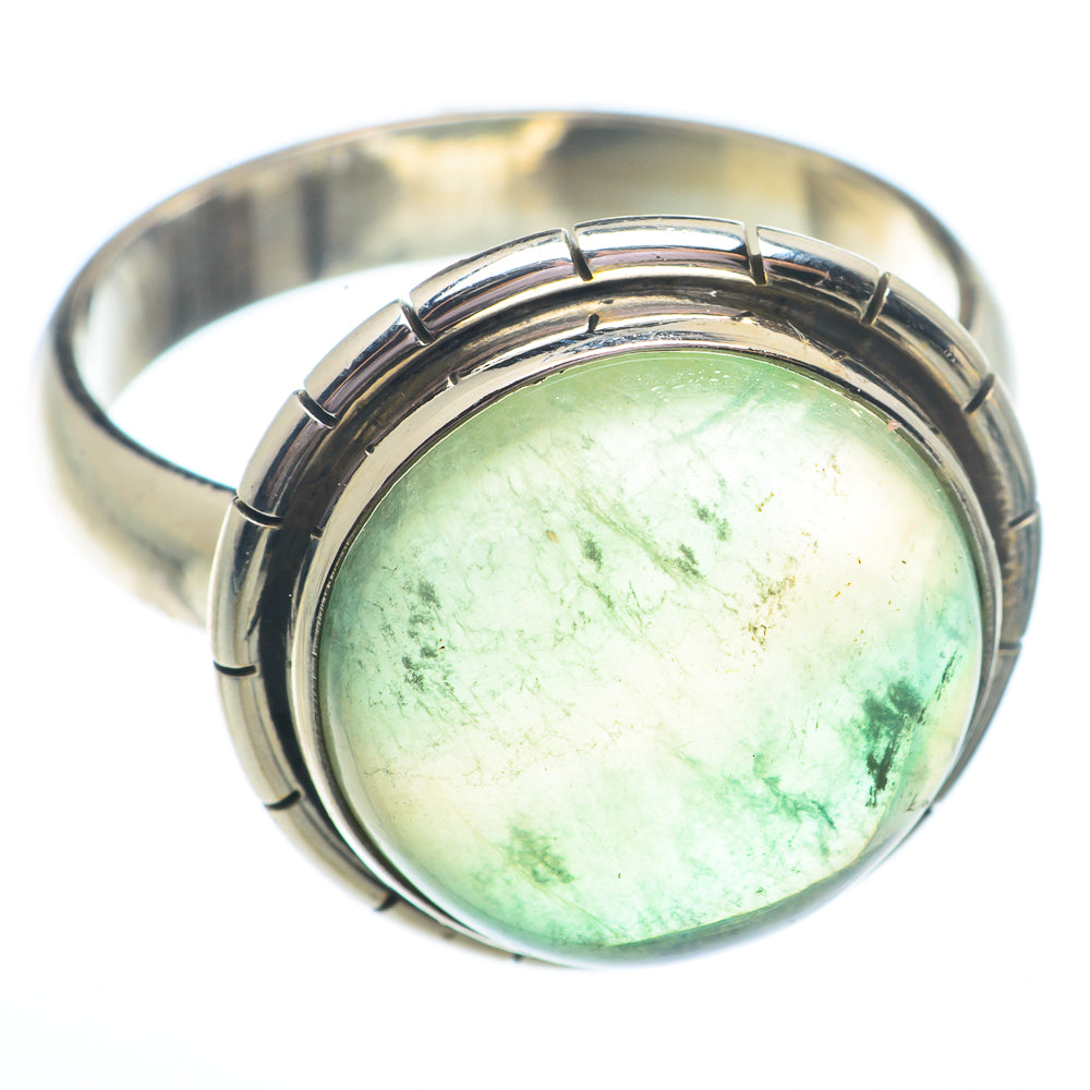 Green Fluorite Rings handcrafted by Ana Silver Co - RING73483