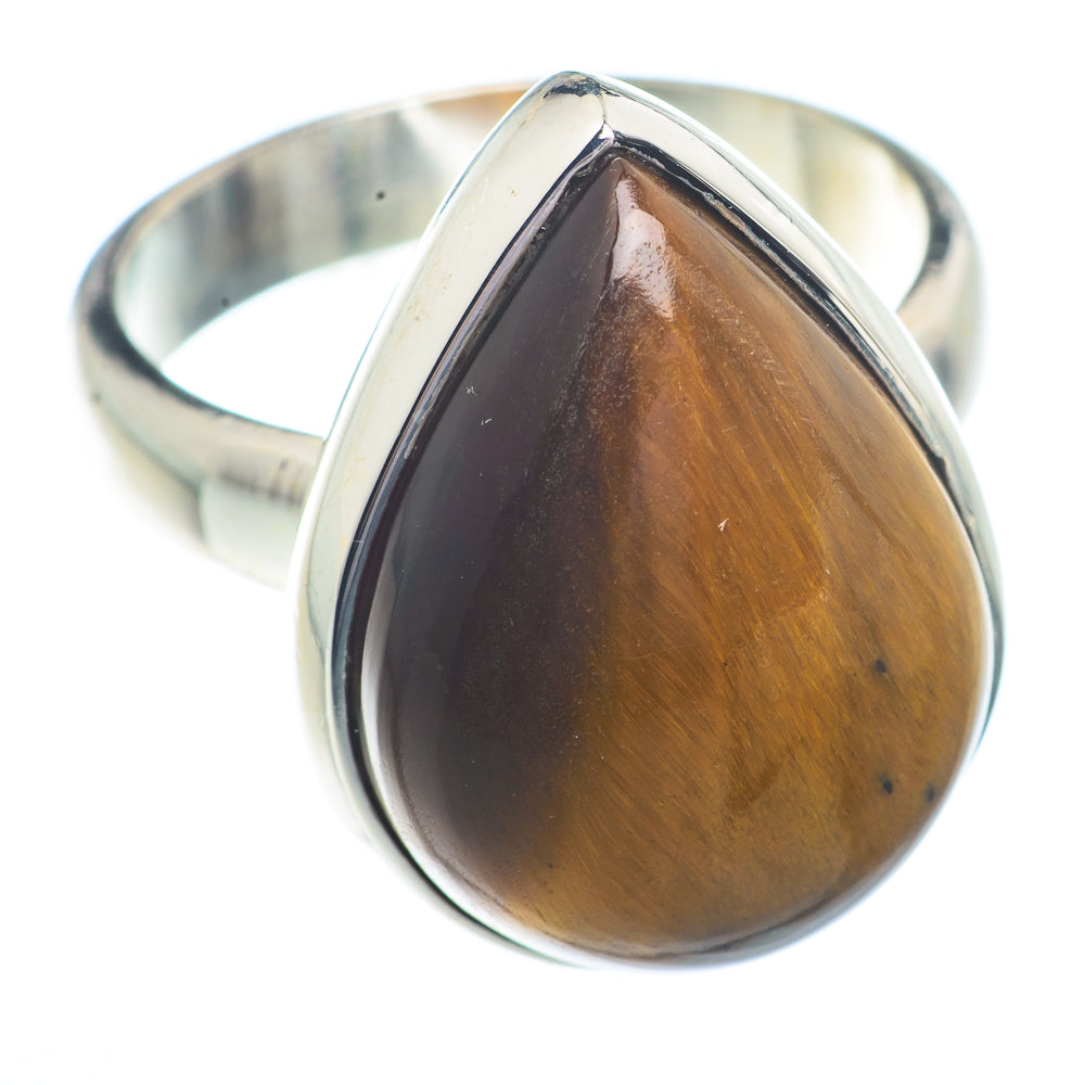 Tiger Eye Rings handcrafted by Ana Silver Co - RING73486