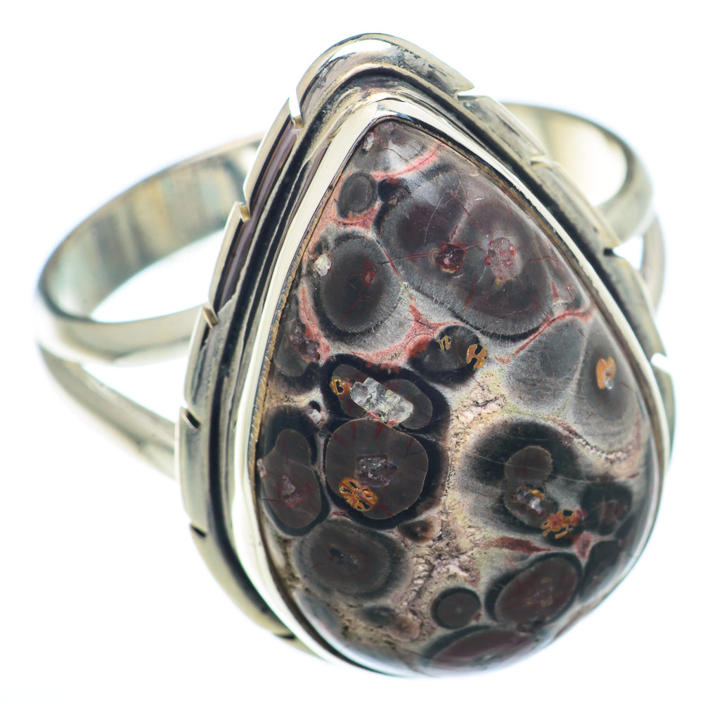 Poppy Jasper Rings handcrafted by Ana Silver Co - RING73487