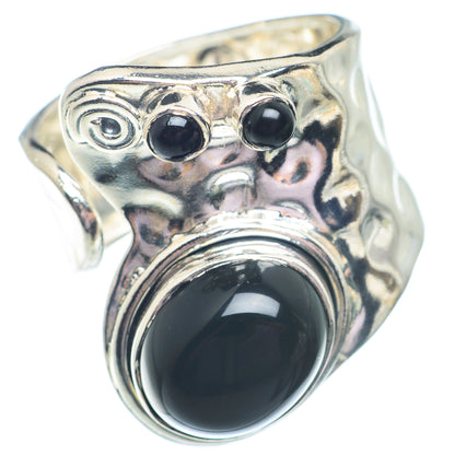 Black Onyx Rings handcrafted by Ana Silver Co - RING73506