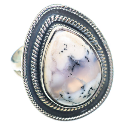 Dendritic Opal Rings handcrafted by Ana Silver Co - RING73508