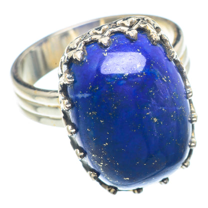 Lapis Lazuli Rings handcrafted by Ana Silver Co - RING73528