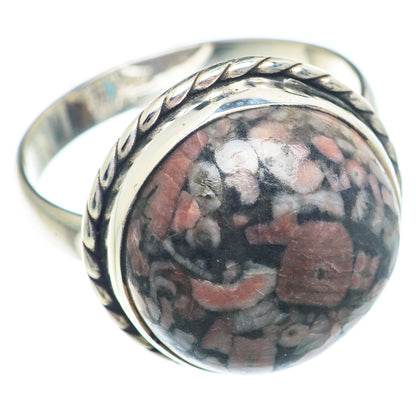 Crinoid Fossil Rings handcrafted by Ana Silver Co - RING73536