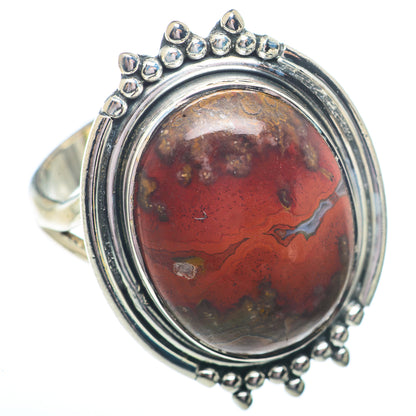 Red Jasper Rings handcrafted by Ana Silver Co - RING73540
