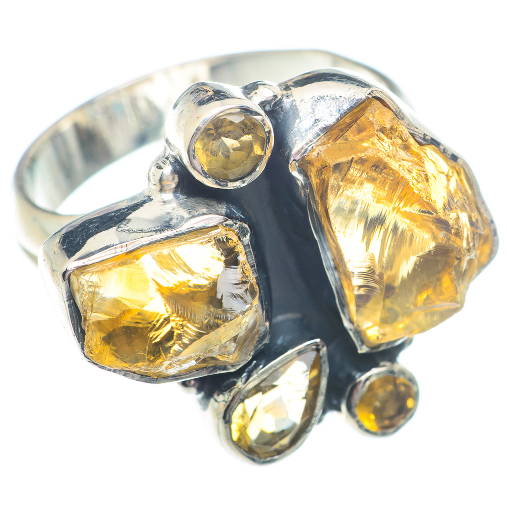 Citrine Rings handcrafted by Ana Silver Co - RING73542