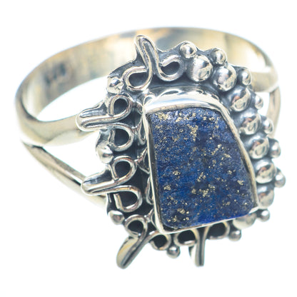 Lapis Lazuli Rings handcrafted by Ana Silver Co - RING73574