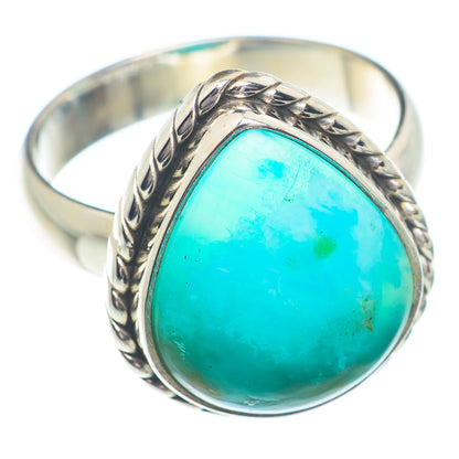 Chrysocolla Rings handcrafted by Ana Silver Co - RING73575