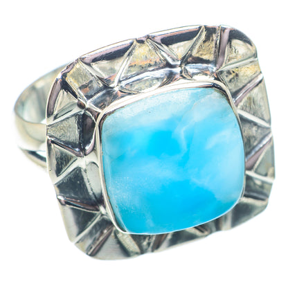 Larimar Rings handcrafted by Ana Silver Co - RING73577