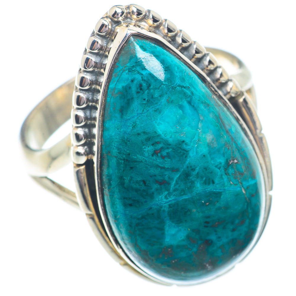 Chrysocolla Rings handcrafted by Ana Silver Co - RING73578