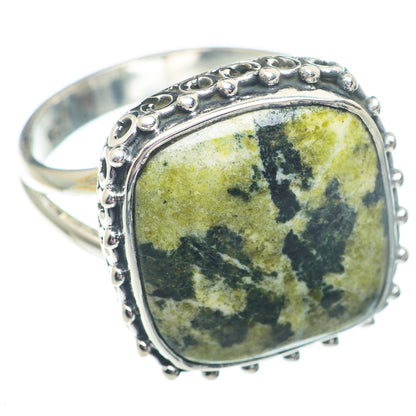 Rainforest Jasper Rings handcrafted by Ana Silver Co - RING73583