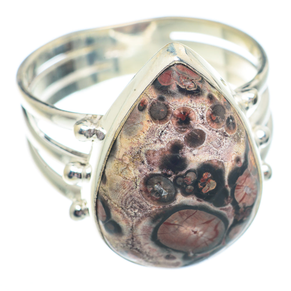Poppy Jasper Rings handcrafted by Ana Silver Co - RING73585