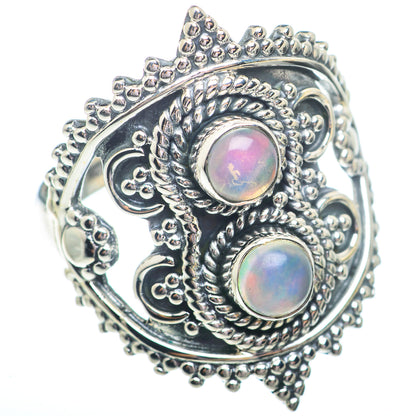 Ethiopian Opal Rings handcrafted by Ana Silver Co - RING73612
