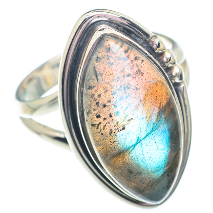Labradorite Rings handcrafted by Ana Silver Co - RING73620