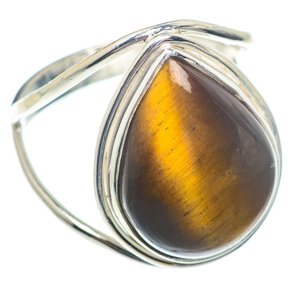 Tiger Eye Rings handcrafted by Ana Silver Co - RING73632