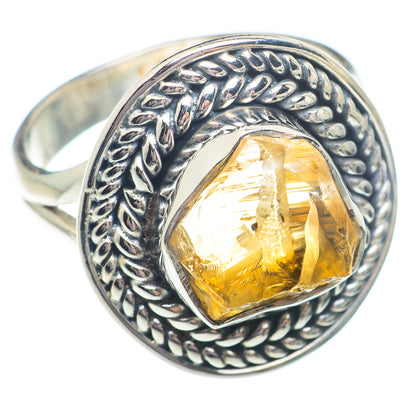 Citrine Rings handcrafted by Ana Silver Co - RING73636