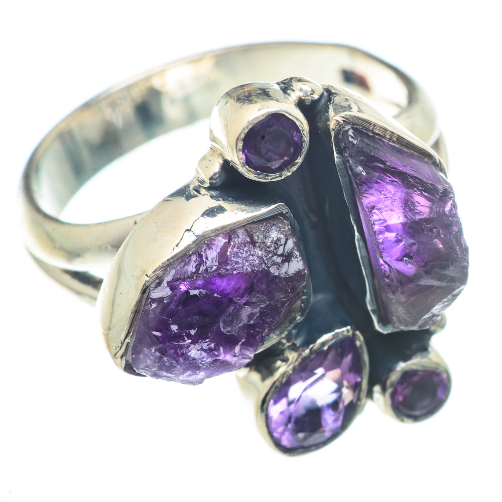 Amethyst Rings handcrafted by Ana Silver Co - RING73641