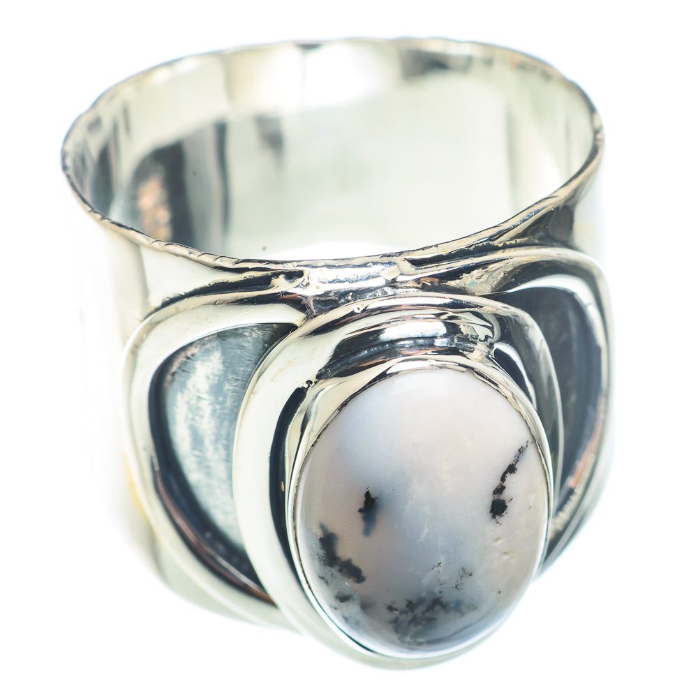 Dendritic Opal Rings handcrafted by Ana Silver Co - RING73650