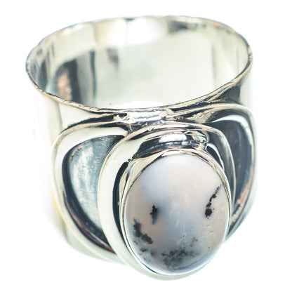 Dendritic Opal Rings handcrafted by Ana Silver Co - RING73650
