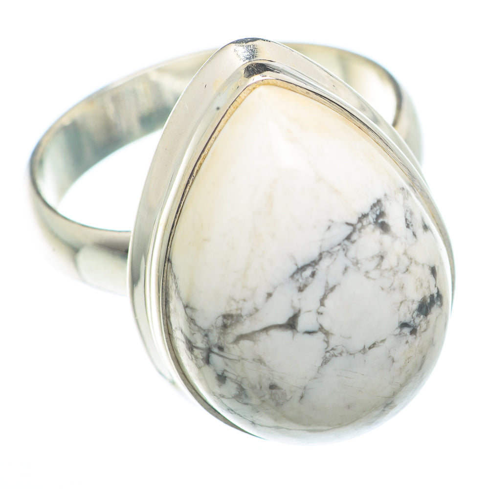 Howlite Rings handcrafted by Ana Silver Co - RING73652