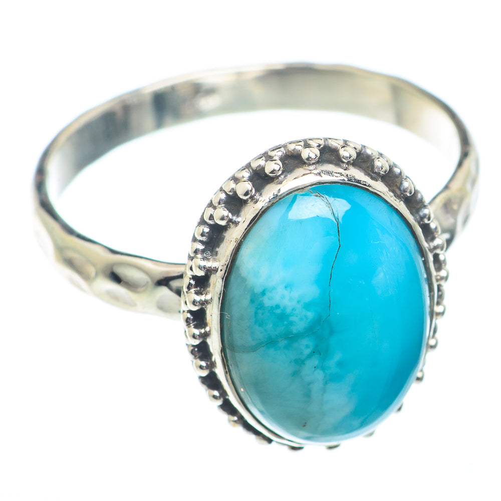 Larimar Rings handcrafted by Ana Silver Co - RING73667