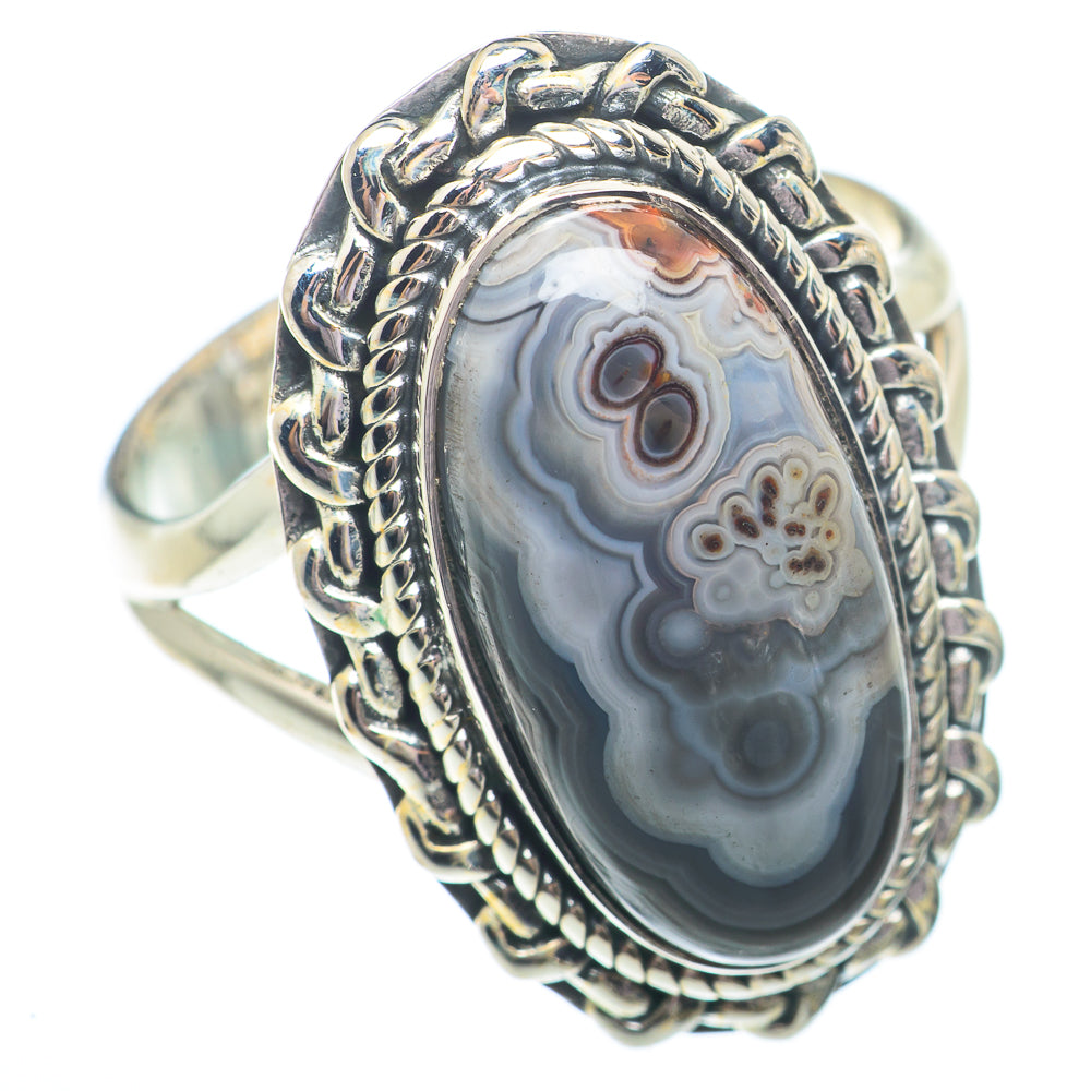 Ocean Jasper Rings handcrafted by Ana Silver Co - RING73675
