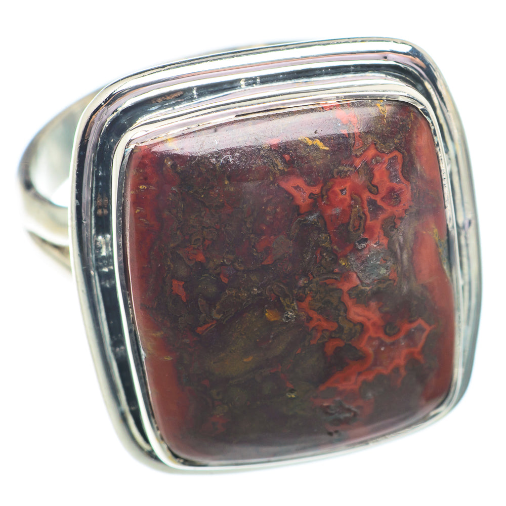 Red Jasper Rings handcrafted by Ana Silver Co - RING73680