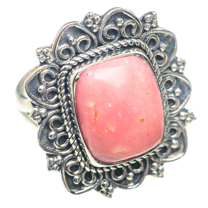 Pink Opal Rings handcrafted by Ana Silver Co - RING73683