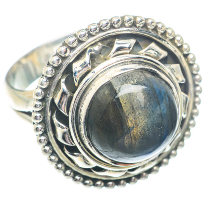 Labradorite Rings handcrafted by Ana Silver Co - RING73709