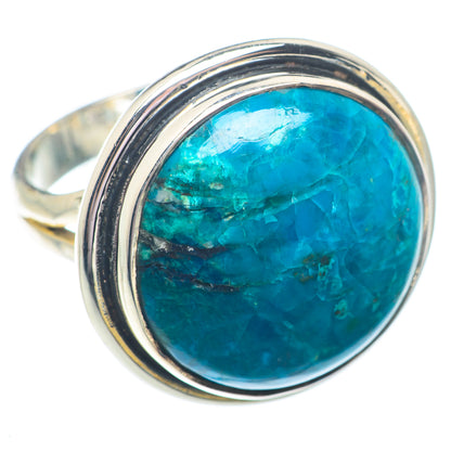 Chrysocolla Rings handcrafted by Ana Silver Co - RING73712