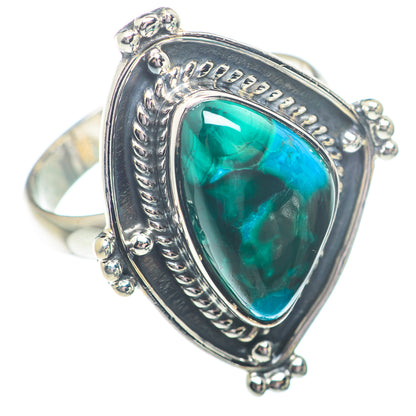 Chrysocolla Rings handcrafted by Ana Silver Co - RING73716