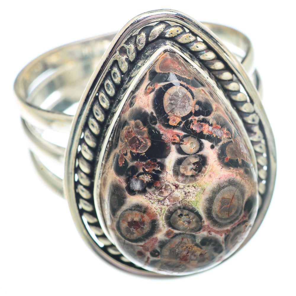 Poppy Jasper Rings handcrafted by Ana Silver Co - RING73719