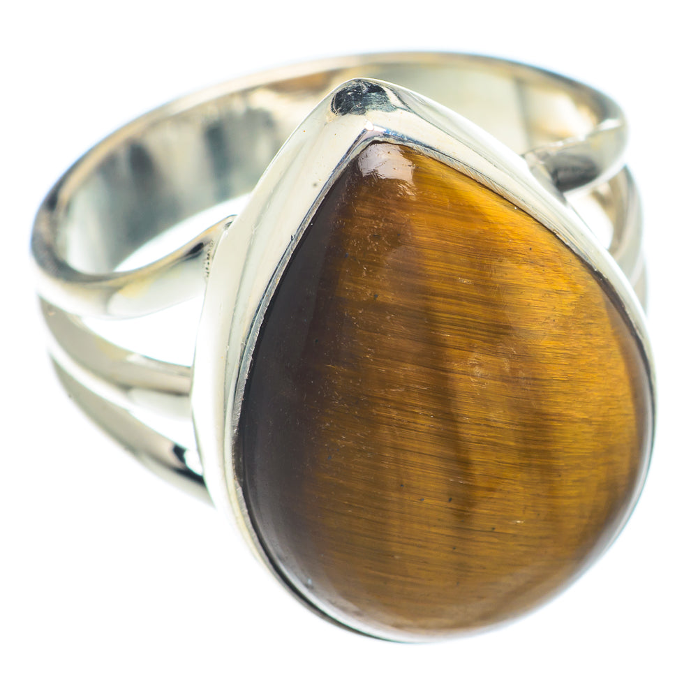 Tiger Eye Rings handcrafted by Ana Silver Co - RING73720