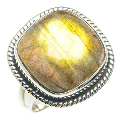 Labradorite Rings handcrafted by Ana Silver Co - RING73724