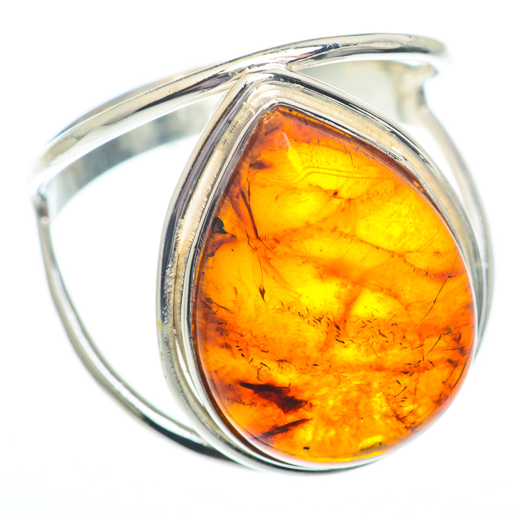 Baltic Amber Rings handcrafted by Ana Silver Co - RING73726