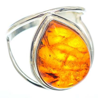 Baltic Amber Rings handcrafted by Ana Silver Co - RING73726